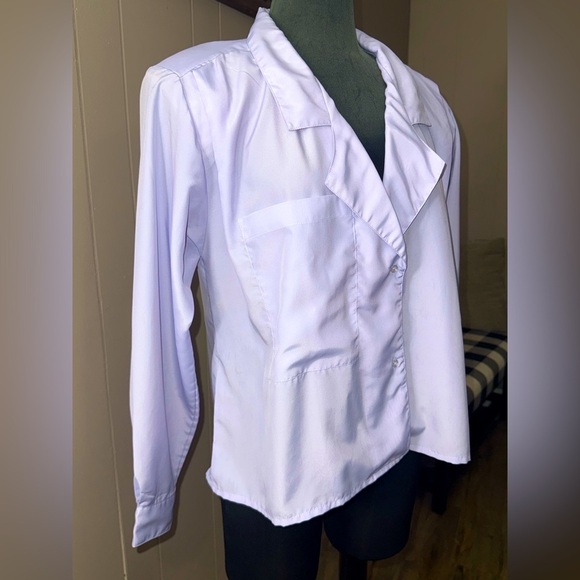 Vintage Diane Von Furstenberg Collared Blouse - Picture 9 of 14